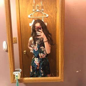 Floral Romper x Dress - XS - Lightly worn